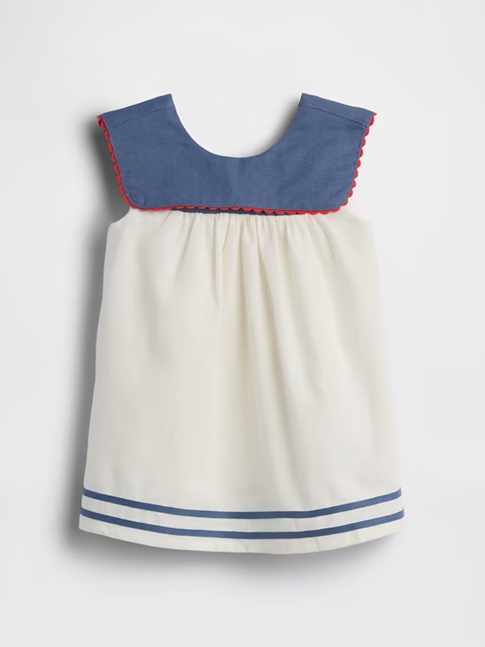 Gap Baby Linen-Cotton Sailor Dress